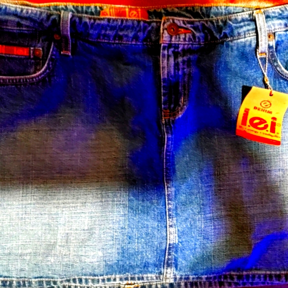 Brand New Jean Skort by Lei